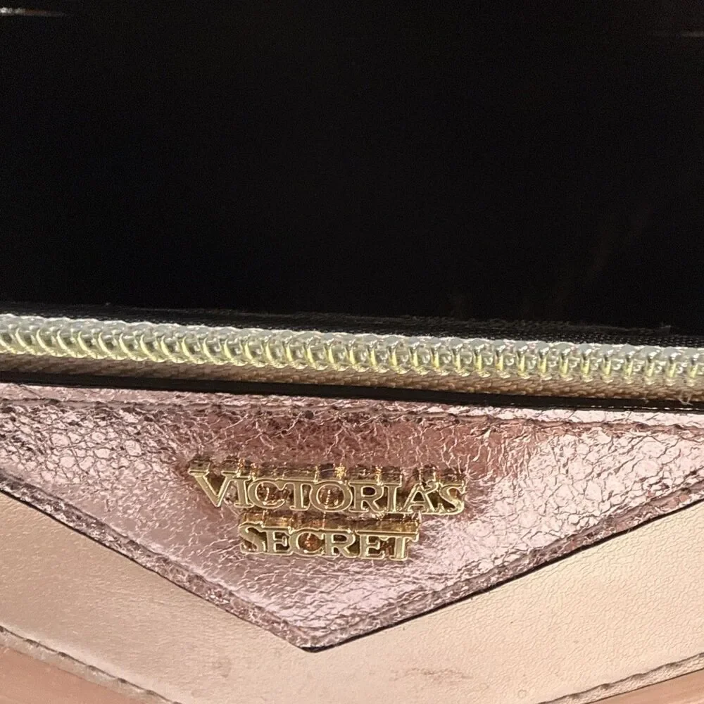 Victoria’s Secret Makeup Carry Case Pink Hard Case 9” Love Victoria Series